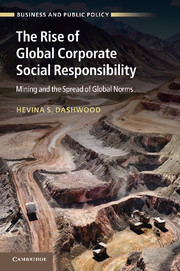 The Rise of Global Corporate Social Responsibility